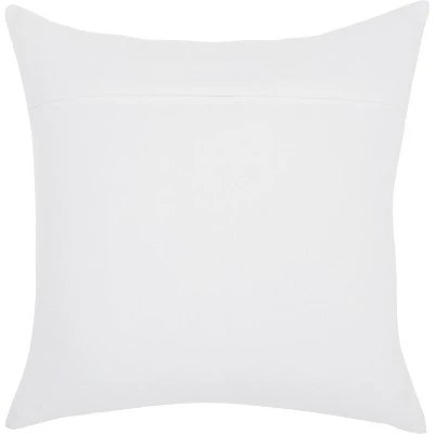 Glitter Classic Kitty Square Throw Pillow White - Mina Victory 3 Glitter Classic Kitty Square Throw Pillow White - Mina Victory