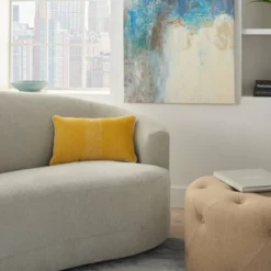 12"x20" Oversize Life Styles Hand Stitched Striped Lumbar Throw Pillow - Mina Victory 12 12"x20" Oversize Life Styles Hand Stitched Striped Lumbar Throw Pillow - Mina Victory -Decor Haven Store GUEST 0edf59fc b0c1 4684 8e44 af9e60d1879c