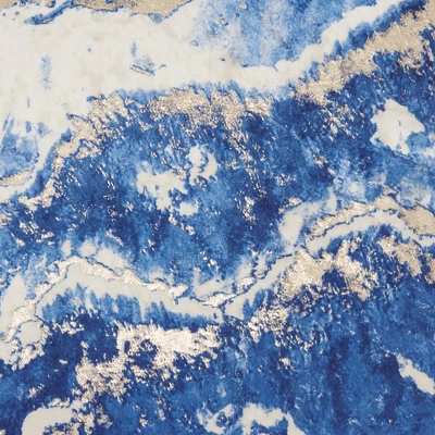 Mina Victory Sofia Metallic Marble 18" X 18" Indoor Throw Pillow 4 Mina Victory Sofia Metallic Marble 18" X 18" Indoor Throw Pillow - Image 2