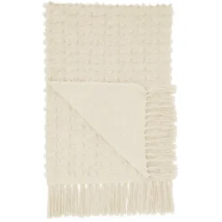 50"x60" Life Styles Cut Fray Texture Throw Blanket - Mina Victory 10 50"x60" Life Styles Cut Fray Texture Throw Blanket - Mina Victory -Decor Haven Store GUEST 16424154 a9c2 4bbe 8964 3a31179bedea