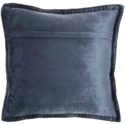 20"x20" Oversize Sofia Solid Velvet Flange Square Throw Pillow - Mina Victory -Decor Haven Store GUEST 19730339 fa6e 4058 868a 793386d62595
