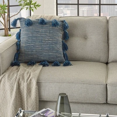 Life Styles Woven With Tassels Throw Pillow - Mina Victory 5 Life Styles Woven With Tassels Throw Pillow - Mina Victory - Image 3