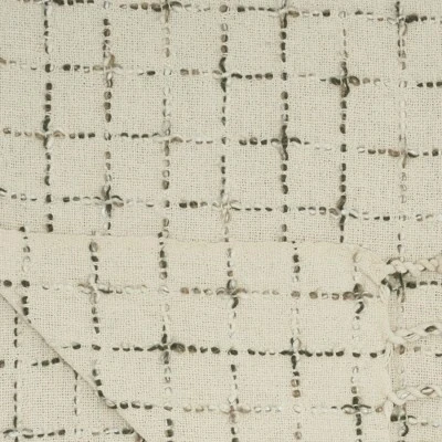 Mina Victory Life Styles GT119 Natural 50" X 60" Throw Blanket 4 Mina Victory Life Styles GT119 Natural 50" X 60" Throw Blanket - Image 2