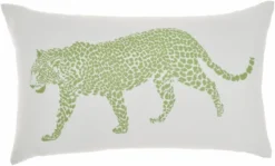 Mina Victory Outdoor Raised Print Leopard Lumbar Throw Pillow 18 Mina Victory Outdoor Raised Print Leopard Lumbar Throw Pillow -Decor Haven Store GUEST 20493a45 5731 4a68 bd9b 89539590ef27
