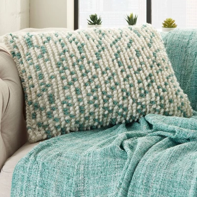 Indoor/Outdoor Dots Throw Pillow - Mina Victory 5 Indoor/Outdoor Dots Throw Pillow - Mina Victory - Image 3