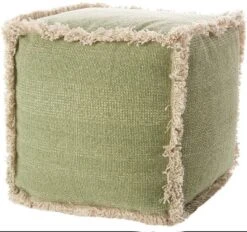 Nourison Life Styles Stonewash Pouf -Decor Haven Store GUEST 25ef2ae3 ffaa 489b a58f 56991fb61f77