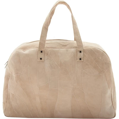 Mina Victory Handbags & Crossbody Leather Weekender 19" X 6" X 14" Purse Bag 5 Mina Victory Handbags & Crossbody Leather Weekender 19" X 6" X 14" Purse Bag - Image 3