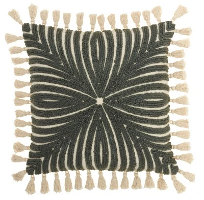 Mina Victory Life Styles Embroidered Burst Indoor Throw Pillow 7 Mina Victory Life Styles Embroidered Burst Indoor Throw Pillow - Image 5