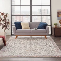 Woven Striped Life Styles Square Throw Pillow - Mina Victory -Decor Haven Store GUEST 39405861 298d 4368 96d1 598f53026223