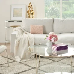 10"x14" Luminescence Fully Beaded Pearls Lumbar Throw Pillow - Mina Victory -Decor Haven Store GUEST 3ea8861a 8dd4 4033 9feb 981a498297b0