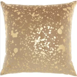 18"x18" Luminescence Metallic Splash Square Throw Pillow - Nourison 12 18"x18" Luminescence Metallic Splash Square Throw Pillow - Nourison -Decor Haven Store GUEST 3f80a690 13ae 49af 8393 5f647cfe3097