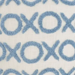18"x18" Life Styles Tufted 'XOXO' Square Throw Pillow - Mina Victory -Decor Haven Store GUEST 4130310f d5c2 4ccd 9cb1 4c21408a3eb1