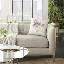 Plushlines CH342 Multicolor 18" X 18"