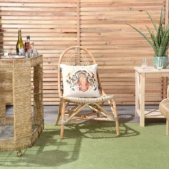 18"x18" Reversible Indoor/Outdoor Tiger And Chevron Print Square Throw Pillow - Mina Victory 11 18"x18" Reversible Indoor/Outdoor Tiger And Chevron Print Square Throw Pillow - Mina Victory -Decor Haven Store GUEST 44305054 c0b6 411f b6ca 05a45c29ab78