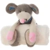Mina Victory Plush Lines Stuffed Animal Plush With Blanket 7" X 17" Indoor Stuffed Animal 1 Mina Victory Plush Lines Stuffed Animal Plush With Blanket 7" X 17" Indoor Stuffed Animal -Decor Haven Store GUEST 4434bbe4 7489 4d28 abae a2b427ee79af