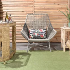 Reversible Indoor/Outdoor Rose And Zebra Print Throw Pillow Black/White - Mina Victory -Decor Haven Store GUEST 446d0460 c58e 440a affe 50ee23fde3c7