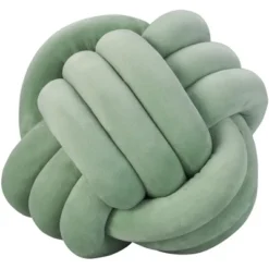 Mina Victory Sofia Infinite Knot Ball 13" X 13" Round Indoor Throw Pillow -Decor Haven Store GUEST 45223cd5 dae7 4b1c 8d9c 77aa8c31dde9