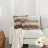 Deer Faux Fur Throw Pillow Beige - Mina Victory -Decor Haven Store GUEST 47a53dfd 43fc 4a4f 8501 babf0a36ee7a