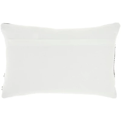 Woven Striped And Dots Indoor/Outdoor Throw Pillow - Mina Victory 4 Woven Striped And Dots Indoor/Outdoor Throw Pillow - Mina Victory - Image 2