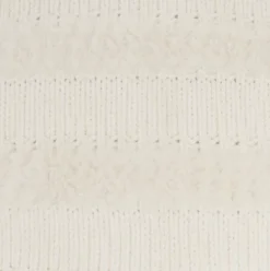 Mina Victory Faux Fur Knit Stripes 20" X 20" Ivory Indoor Throw Pillow 8 Mina Victory Faux Fur Knit Stripes 20" X 20" Ivory Indoor Throw Pillow -Decor Haven Store GUEST 4d115e80 8d8e 4905 9c47 78e397311f1c