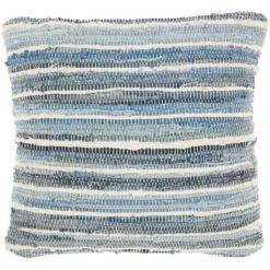 Life Styles Woven Throw Pillow Denim - Mina Victory -Decor Haven Store GUEST 4d40a365 5e7d 4c28 b940 514594efe209