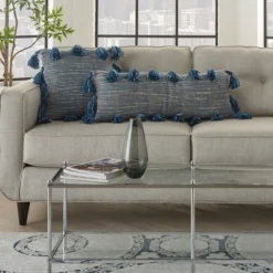 Life Styles Woven With Tassels Throw Pillow - Mina Victory 12 Life Styles Woven With Tassels Throw Pillow - Mina Victory -Decor Haven Store GUEST 4df7715f f4ac 4822 b120 e641110b0139