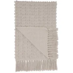50"x60" Life Styles Cut Fray Texture Throw Blanket - Mina Victory 11 50"x60" Life Styles Cut Fray Texture Throw Blanket - Mina Victory -Decor Haven Store GUEST 4fbc5f5b 9603 474d be88 419215fb07ed