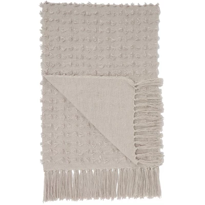 50"x60" Life Styles Cut Fray Texture Throw Blanket - Mina Victory 7 50"x60" Life Styles Cut Fray Texture Throw Blanket - Mina Victory - Image 5