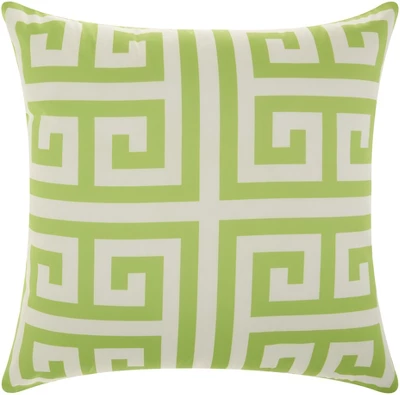 Mina Victory Classic Greek Key Outdoor Pillow 6 Mina Victory Classic Greek Key Outdoor Pillow - Image 4