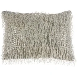 10"x14" Luminescence Beaded Lumbar Throw Pillow With Tassels - Mina Victory 16 10"x14" Luminescence Beaded Lumbar Throw Pillow With Tassels - Mina Victory -Decor Haven Store GUEST 55307407 035b 48bf a987 33b592ba0265