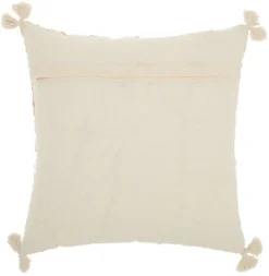 Mina Victory Life Styles Embroidered Feathers 18" X 18" Indoor Throw Pillow -Decor Haven Store GUEST 5a8c9c80 3600 4818 bc1a f3632fd91471