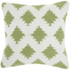 20"x20" Oversize Life Styles Woven Diamonds Square Throw Pillow - Mina Victory -Decor Haven Store GUEST 5dee156a 313c 48b2 b028 33e1780ef425