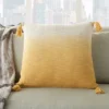 22"x22" Ombre Tassels Oversize Lumbar Throw Pillow Mustard - Mina Victory -Decor Haven Store GUEST 5dfa450c 8135 47c5 add9 0fa403e28a94