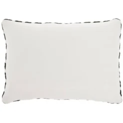 14"x20" Oversize Criss Cross Braids Lumbar Throw Pillow - Mina Victory -Decor Haven Store GUEST 677382e4 4337 4dbe 9a43 478204cec073