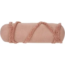 6"x20" Oversize Life Styles Distressed Diamond Cylinder Throw Pillow - Mina Victory -Decor Haven Store GUEST 68b4ac57 aa71 4e3b bc4c 139382f3dec6