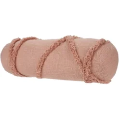 6"x20" Oversize Life Styles Distressed Diamond Cylinder Throw Pillow - Mina Victory -Decor Haven Store GUEST 6fd93027 65c2 4eb3 9aa7 dd72b60bc806