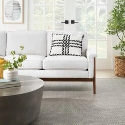 14"x20" Oversize Criss Cross Braids Lumbar Throw Pillow - Mina Victory -Decor Haven Store GUEST 705fb61e fc53 4e73 8d43 8df437b4d7fa