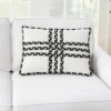 14"x20" Oversize Criss Cross Braids Lumbar Throw Pillow - Mina Victory