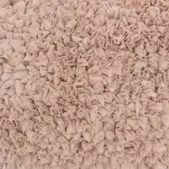 17"x17" Shag Chindi Short Cut Square Throw Pillow Blush - Mina Victory -Decor Haven Store GUEST 7a8ed6d2 ed42 401b a112 723a3b90aa20