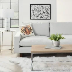 18"x18" Reversible Indoor/Outdoor Tiger And Chevron Print Square Throw Pillow - Mina Victory 9 18"x18" Reversible Indoor/Outdoor Tiger And Chevron Print Square Throw Pillow - Mina Victory -Decor Haven Store GUEST 8096a7be b44f 490d b346 cc4d7ed69049