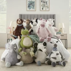 Mina Victory Oversize Plush Lines 22"X26" Indoor Plush Animal -Decor Haven Store GUEST 8b298a44 1cfe 4cb0 a901 68c47ebcadbe