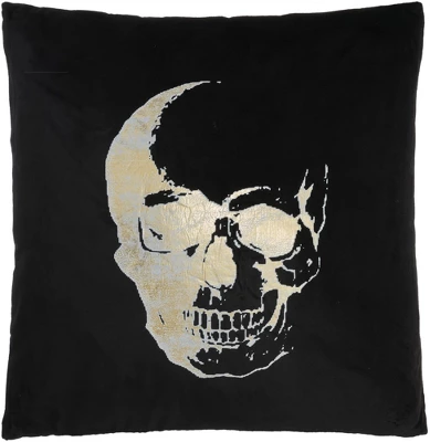 Mina Victory Luminecence Metallic Skull Pillow 8 Mina Victory Luminecence Metallic Skull Pillow - Image 6
