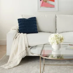 Life Styles Woven Striped Throw Pillow - Mina Victory -Decor Haven Store GUEST 91edfd32 1f0b 48c9 8f93 2beec8bba45e