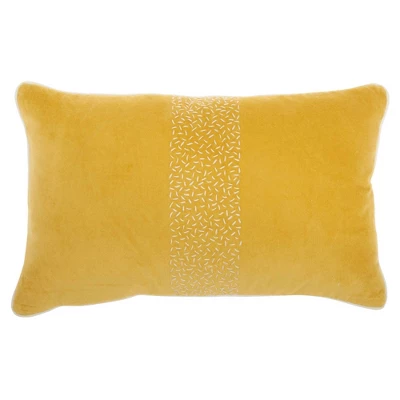 12"x20" Oversize Life Styles Hand Stitched Striped Lumbar Throw Pillow - Mina Victory 8 12"x20" Oversize Life Styles Hand Stitched Striped Lumbar Throw Pillow - Mina Victory - Image 6