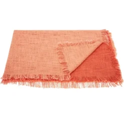 Mina Victory Life Styles Woven Ombre Indoor Throw Blanket 50" X 60"