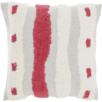 Mina Victory Life Styles Tufted Woven Waves 18"x18" Indoor Throw Pillow 9 Mina Victory Life Styles Tufted Woven Waves 18"x18" Indoor Throw Pillow - Image 7