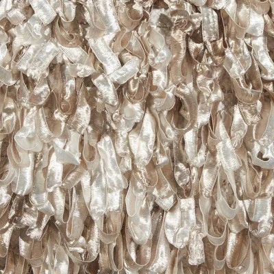 20"x20" Life Styles Ribbon Loops Throw Pillow - Mina Victory 4 20"x20" Life Styles Ribbon Loops Throw Pillow - Mina Victory - Image 2