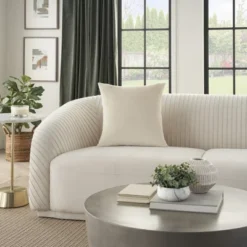 Mina Victory Sofia Solid Velvet Reversible Indoor Throw Pillow -Decor Haven Store GUEST ad928515 fa24 44d7 805f 556c9f31aae0