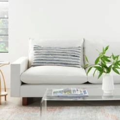 Life Styles Woven Throw Pillow Denim - Mina Victory -Decor Haven Store GUEST b1f94faf 284e 452c bf54 dbb687d59fa7