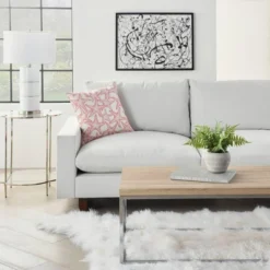 18"x18" Reversible Indoor/Outdoor Starfish And Wave Square Throw Pillow - Mina Victory -Decor Haven Store GUEST b3d0fe47 c4c4 4700 926c b0c4f4d8985a